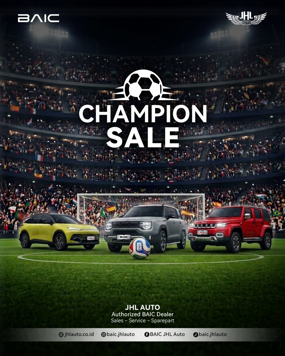 Gear Up for Champion Sale