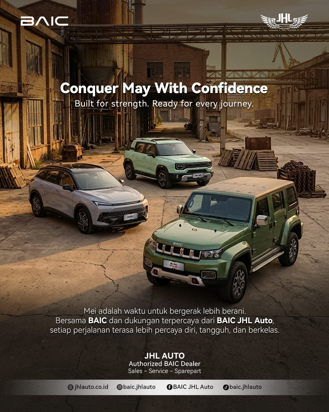 Conquer May With Confidence