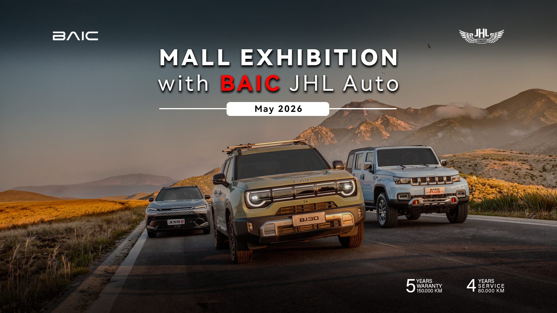 BAIC Mall Exhibition – May